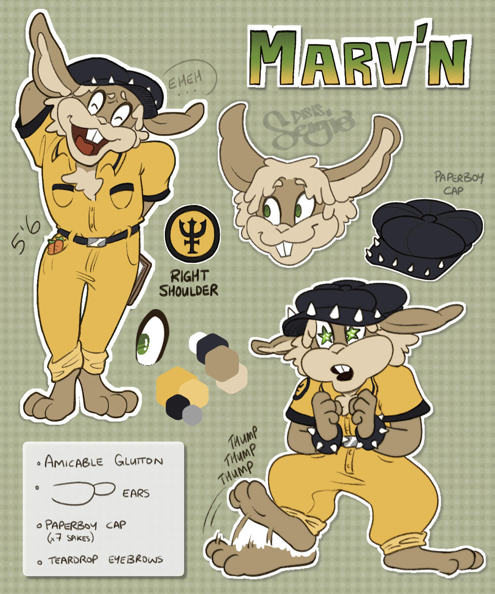 Marv'n Reference Sheet